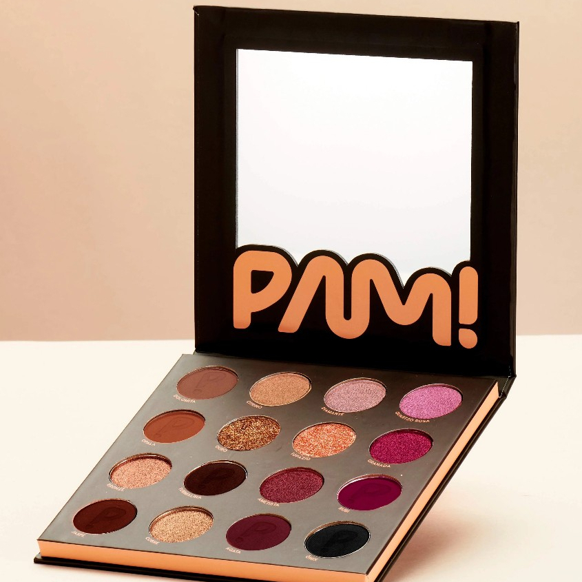 Paleta De Sombras 16 Cores Preciosos! Pam By Pamella